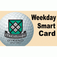 Weekday Smart Card - 10 Rounds of Golf - $600